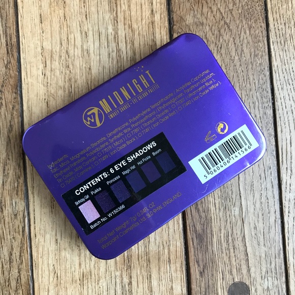*Free*  Brand New W7 Midnight Smoky Eyeshadow Kit - Picture 5 of 8